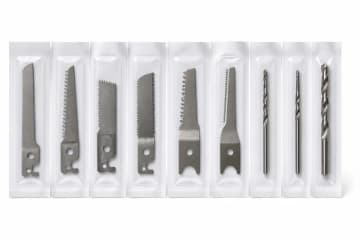 Illustrative Saw Blades & Drill Bits